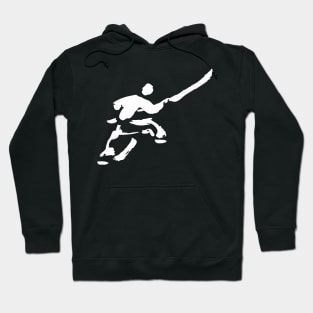 Shaolin monk with  weapon Hoodie